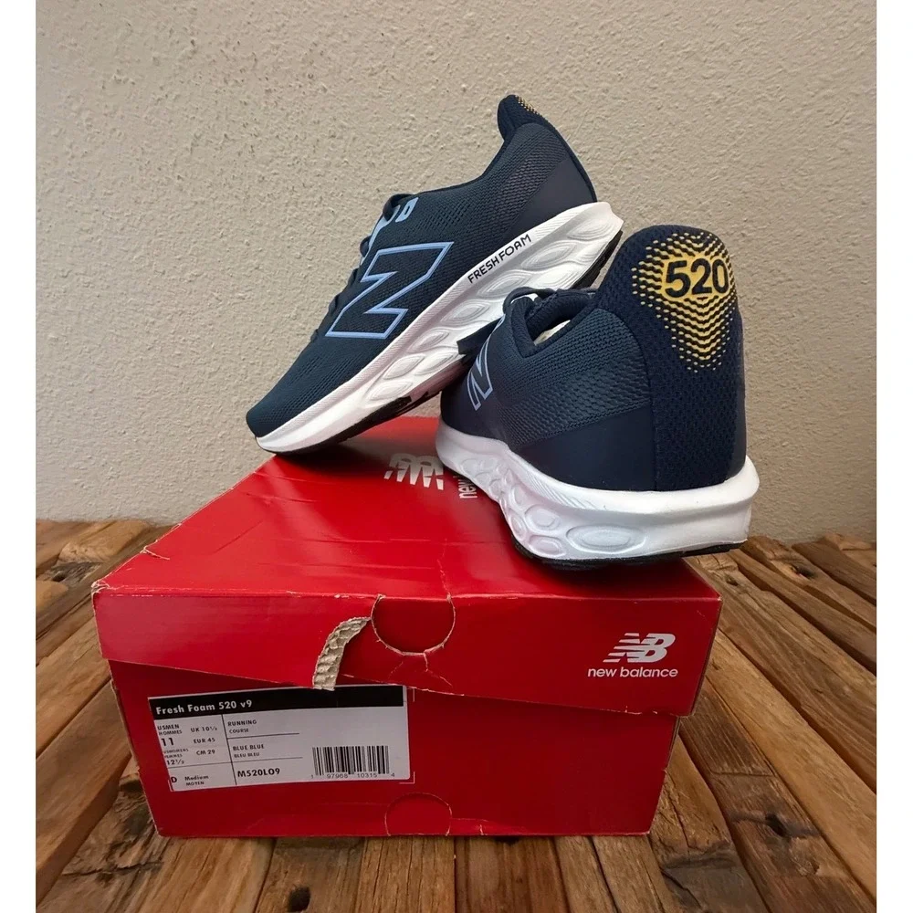 New Balance Fresh Foam 520 v9 Size 11 Blue Running Shoes M520LO9
